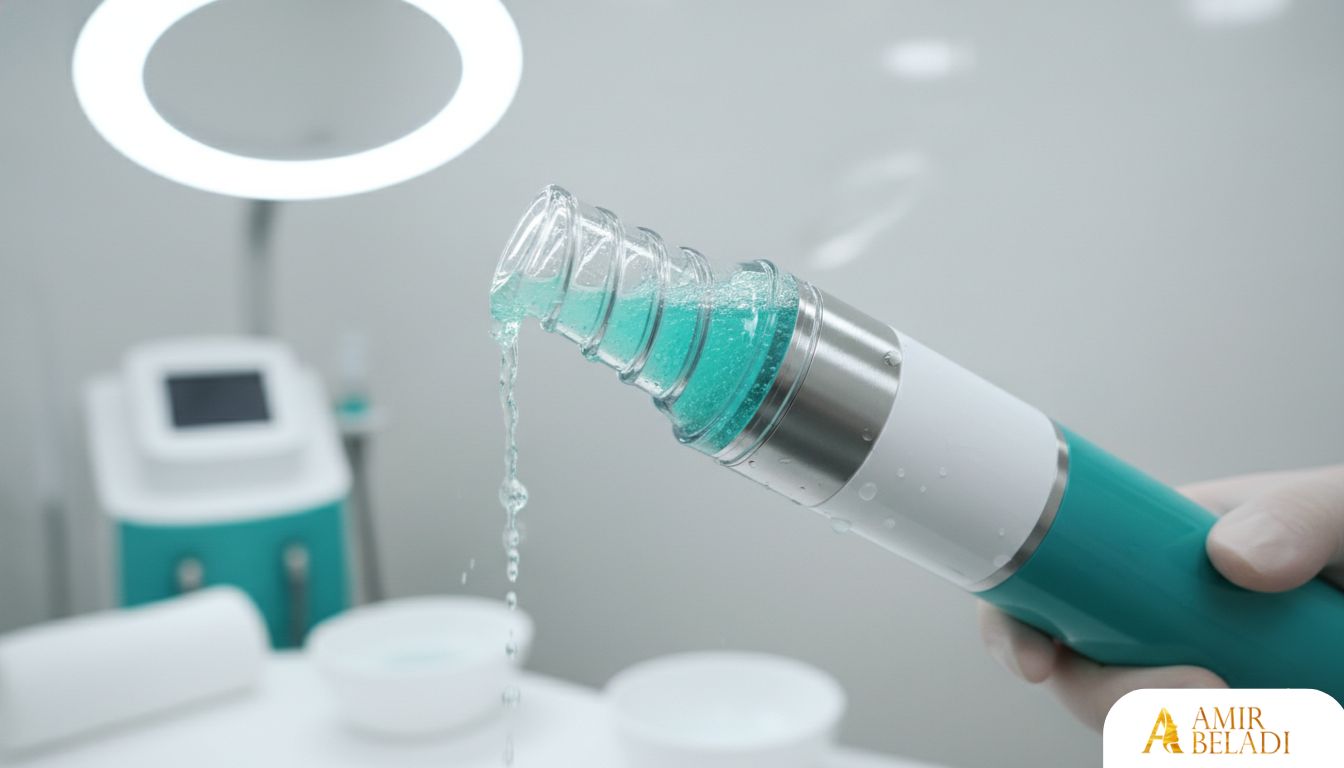 Modern aqua-dermabrasion handpiece
